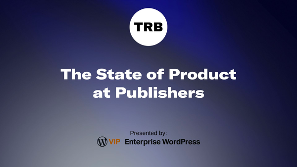 The state of product at publishers